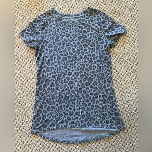 Zoe + Liv cheetah print shirt